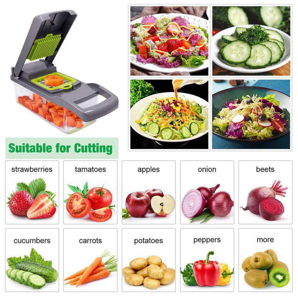 Vegetable Cutter Slicer Eight in One-Maas