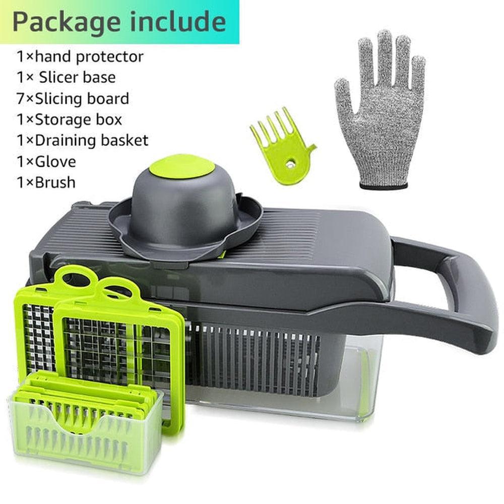 Vegetable Cutter Slicer Eight in One-Maas