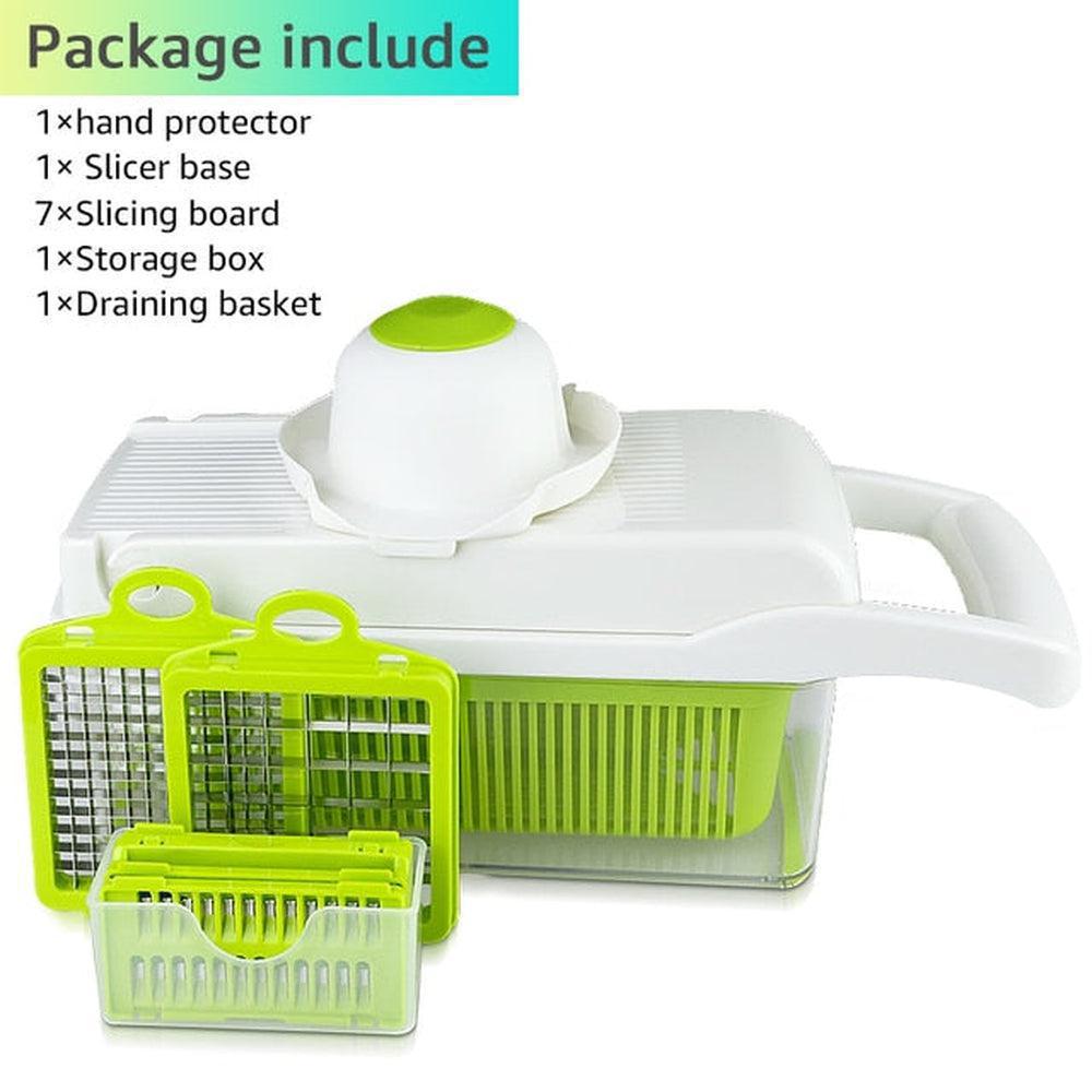 Vegetable Cutter Slicer Eight in One-Maas