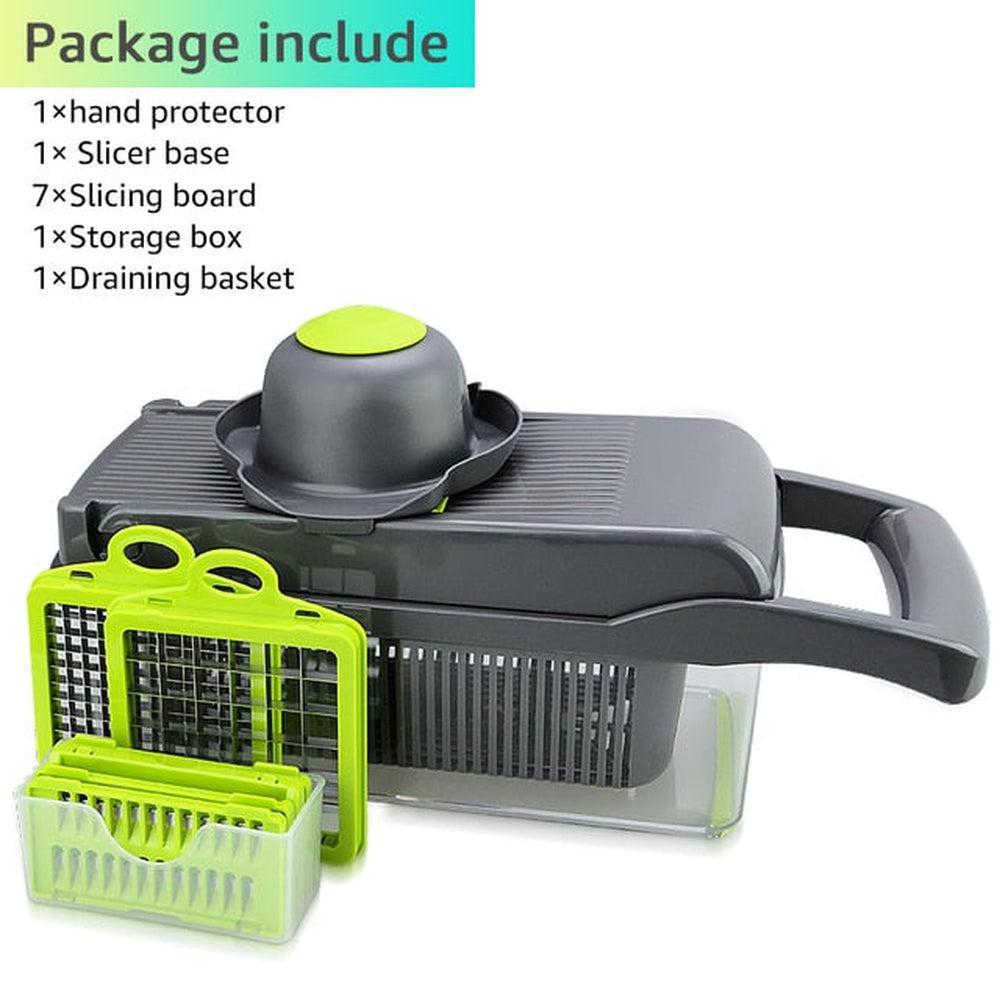 Vegetable Cutter Slicer Eight in One-Maas