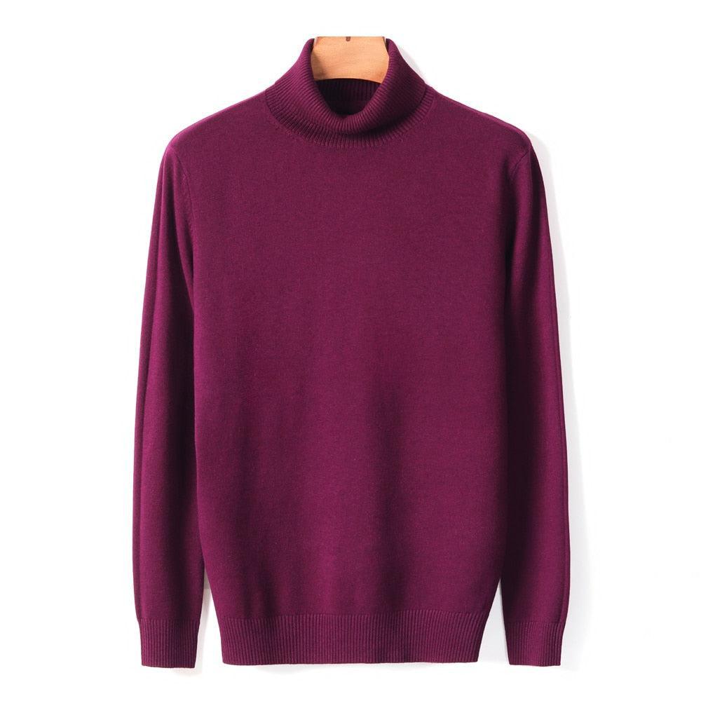 Warm Turtleneck Sweater-Maas