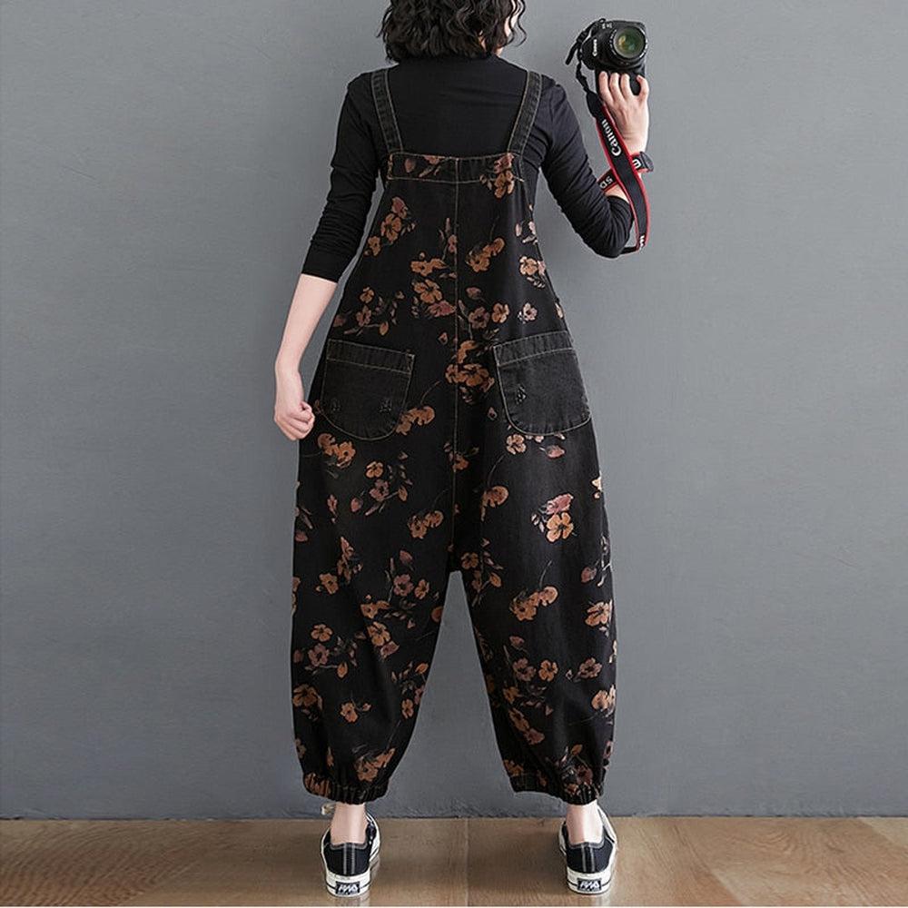 Women Black Jumpsuit Casual-Maas