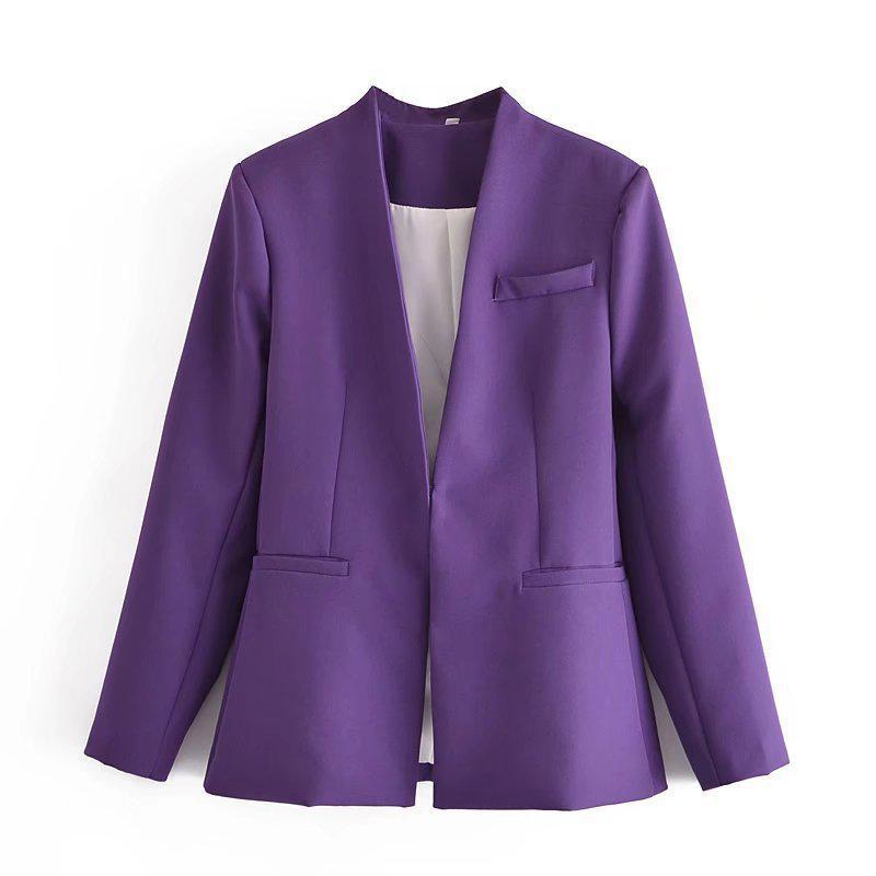 Women's Blazer Suit Slim Outfits for work formal-Maas