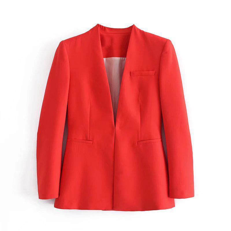 Women's Blazer Suit Slim Outfits for work formal-Maas