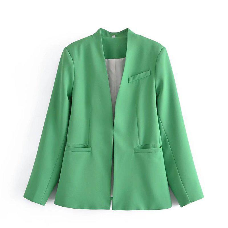 Women's Blazer Suit Slim Outfits for work formal-Maas