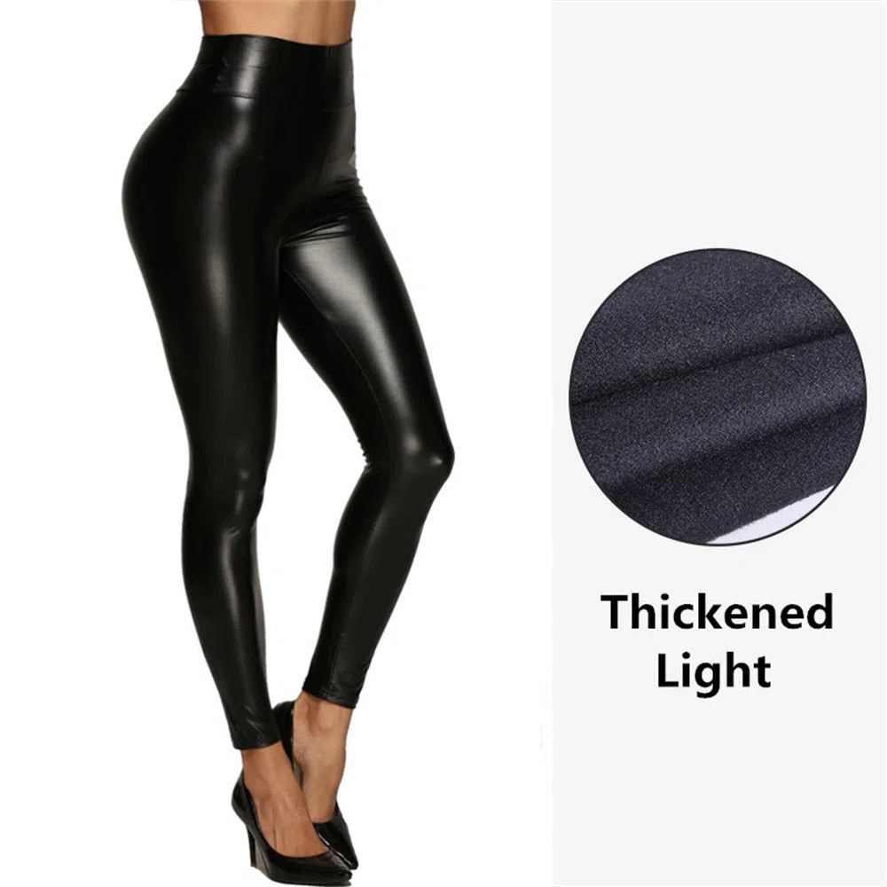 Women's Leggings High Waist Sexy Elastic Skinny Push Up Stretch-Maas