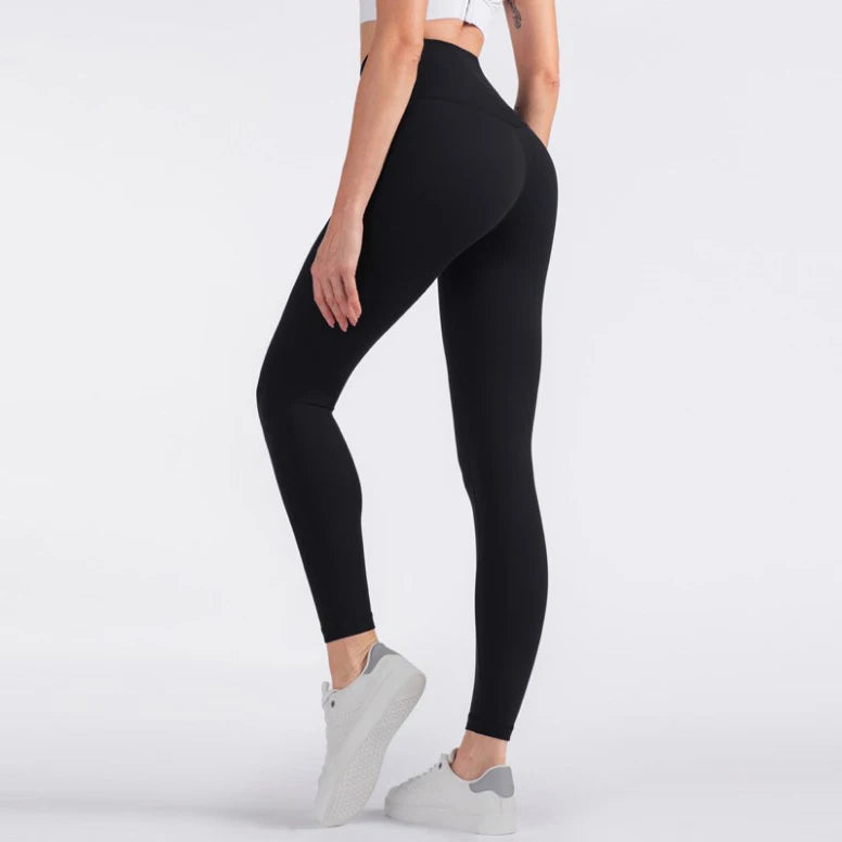 Women's Leggings High Waist Sexy Elastic Skinny Push Up Stretch-Maas