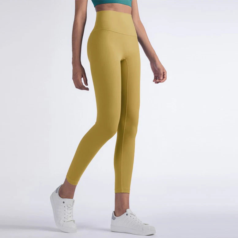 Women's Leggings High Waist Sexy Elastic Skinny Push Up Stretch-Maas