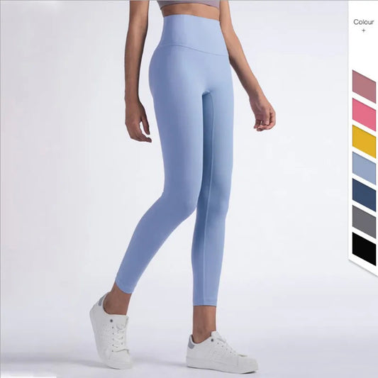 Women's Leggings High Waist Sexy Elastic Skinny Push Up Stretch-Maas