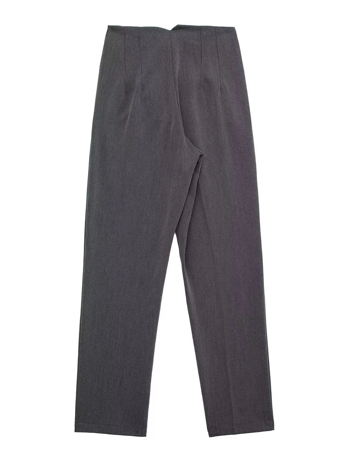 Women's Light Chic Straight Pants Vintage Trousers-Maas