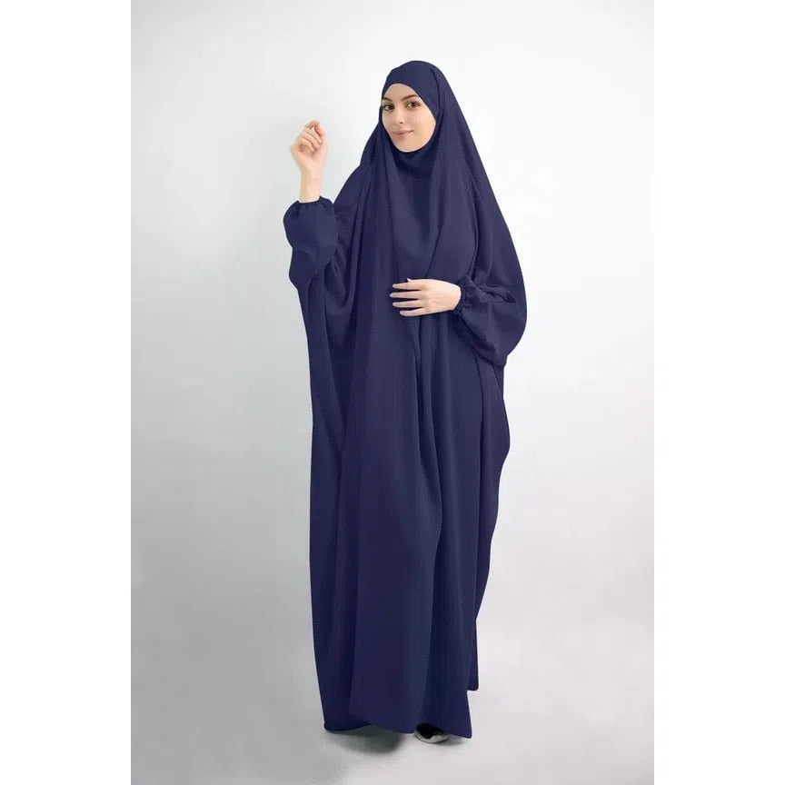 Women's Muslim's Praying Abaya Long Dress Turkish Moroccan-Maas