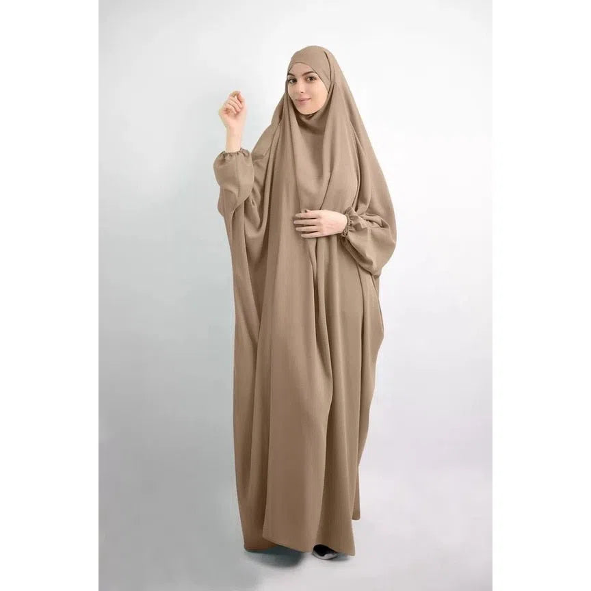 Women's Muslim's Praying Abaya Long Dress Turkish Moroccan-Maas