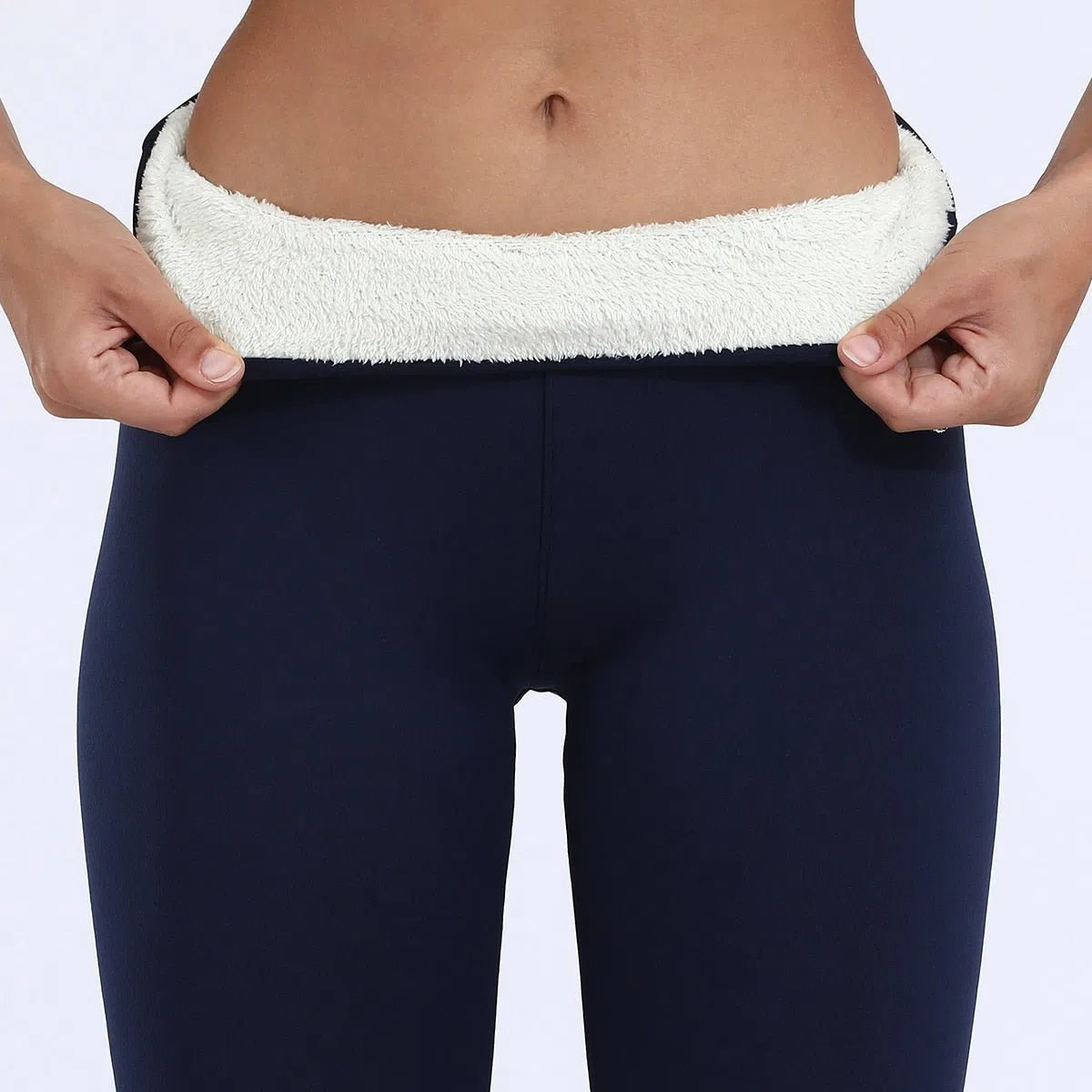 Women's Winter Plus Stretch Leggings High Waist Warm Cashmere Thick-Maas