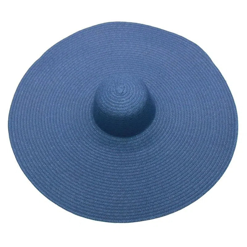 foldable women oversized hat 70cm diameter large brim summer sun beach hats wholesale-Maas