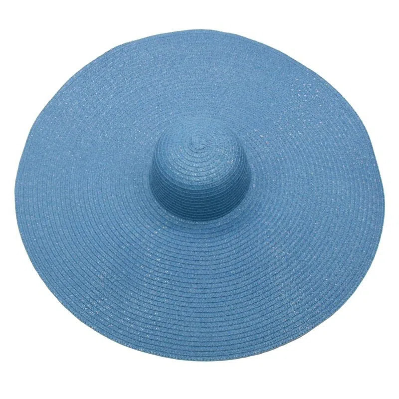 foldable women oversized hat 70cm diameter large brim summer sun beach hats wholesale-Maas